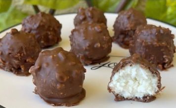 KOKOS KUGLICE PRIPREME ZA SAMO 5 MINUTA… Meni povoljnija opcija od Rafaela…