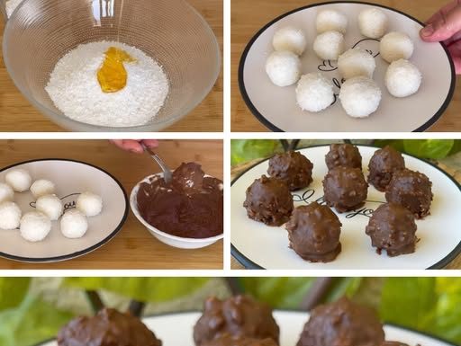 Kokos kuglice za pet minuta