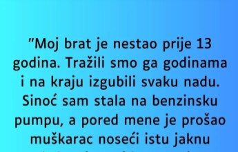 BRAT joj je NESTAO , a ONDA se desila JEZIVA SITUACIJA!
