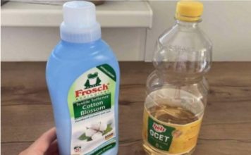 UZMITE omekšivač, obično sirće i dobro sačuvajte ovaj domaći trik: Koristim ga godinama i preporučujem svima!