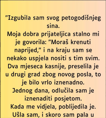 “Izgubila sam svog petogodišnjeg sina…”