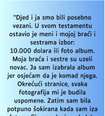 “Djed i ja smo bili posebno vezani….”
