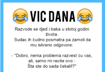 VIC DANA: Razvod u stotoj