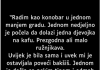 “Radim kao konobar u jednom manjem gradu…”