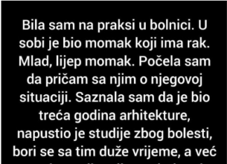 “Dok sam bila u praksi u bolnici, upoznala sam mladog dečka koji me je…”