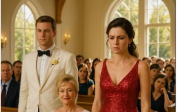 Naterali je da obuče crveno na venčanju – a onda je sve iznenadila