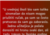 “U srednjoj školi bio sam toliko siromašan da nisam mogao”
