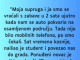 “Moja supruga i ja smo se vraćali s zabave…”