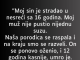 “Moj sin je stradao u nesreći sa 16 godina…”