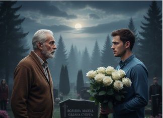 “Ko si ti?” pitao je mladića na grobu svoje žene. Njegov odgovor je otkrio tajnu koju je krila 10 godina i uništio ga.