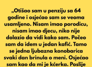 Nakon što sam otišao u penziju sa 64 godine, osjećao sam se veoma usamljeno.
