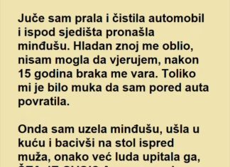 Čistila automobil i ispod sedišta pronašla minđušu ali pravi ŠOK je tek USLEDIO!