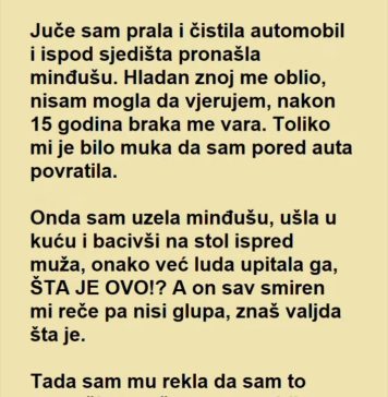 Čistila automobil i ispod sedišta pronašla minđušu ali pravi ŠOK je tek USLEDIO!