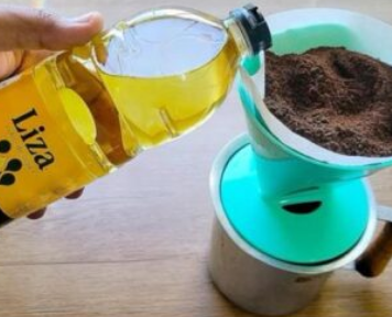 Uzmite obično ulje, ulijte ga u kafu i zapamtite ovaj savjet: Radim to svake godine i preporučujem svima!