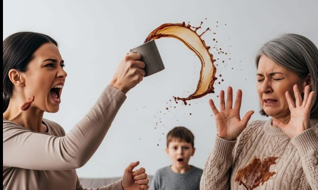 Polila me kafom iz besa — ali ono što je pronašla u mojoj kući ju je nateralo da klekne i zaplače