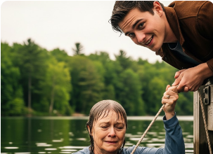 Smijao mi se dok sam bila u jezeru sva mokra, ali sam odlučila da izađem