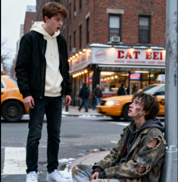 Bogati tinejdžer se zaledio kada je ugledao beskućnika sa sopstvenim licem