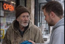 Mislio sam da je to samo stara jakna, dok nisam otvorio vrata