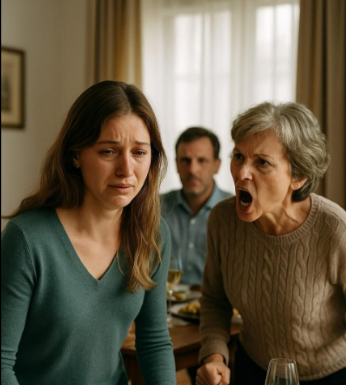 Muž je ćutao, svekrva me gledala — a ono što je rekla pred svima me slomilo