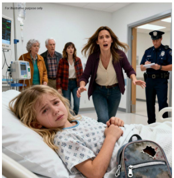 Moja ćerka od 8 godina se srušila u školi i hitno je prevezena u bolnicu — ali ono što sam otkrila u njenoj sobi me zapanilo