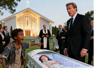 „Ne sahranjujte je!“ – Dječak bez doma zaustavio sahranu i otkrio istinu koja je šokirala milijardera