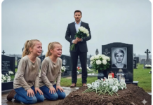 Na grobu voljene – dve suze istog pogleda: istina koja je srušila tišinu