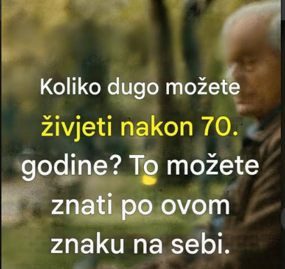 Sedam znakova da starite zdravo i saveti za bolji život posle 70.