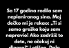 Dala sam svog dvomesečnog sina na usvajanje jer sam izabrala sopstvenu sreću