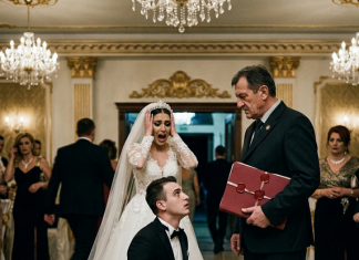 Sin je isterao staru majku sa venčanja jer ga je sramotila, a usred prvog plesa na vrata je ušao bankarski izvršitelj