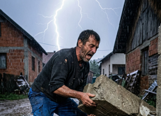 Bogati komšija je sazidao zid od tri metra da bi siromahu oduzeo sunce, a kada se beton obrušio na njega, spasio ga je čovjek kojem je uništio život