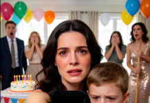 Na rođendanu mog sina dala mu je metlu — ali poslednji poklon ju je ućutkao