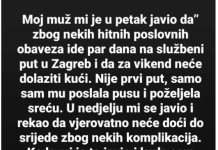 Moj muž mi je rekao da…