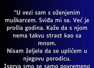 “U tajnoj vezi sam sa ozenjenim muskarcem a onda mi se javila njegova jadna zena…” - featured image
