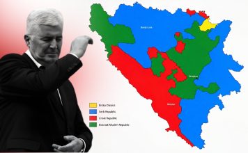 SKANDAL! Hrvatska PODIJELILA BiH i napravila TREĆI ENTITET! Evo karte PODJELE BiH - featured image