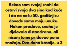 Pedeset godina braka je proslavljeno, ali moja porodica je sada nepovratno slomljena.