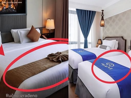 Evo zbog čega hoteli uvijek imaju krpu preko kreveta? Mnogi ljudi ne znaju čemu služi! - featured image