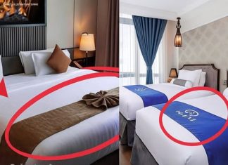 Evo zbog čega hoteli uvijek imaju krpu preko kreveta? Mnogi ljudi ne znaju čemu služi! Evo zbog čega hoteli uvijek imaju krpu preko kreveta? Mnogi ljudi ne znaju čemu služi! - featured image