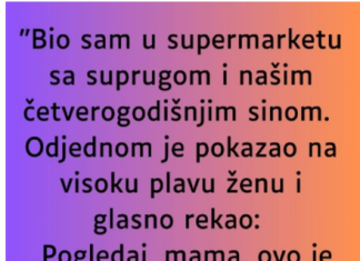 “Bio sam u supermarketu sa suprugom…”
